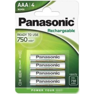 Аккумулятор Panasonic Ready to Use AAA HHR-4MVE/4BC (4 шт) Аккумулятор Panasonic Ready to Use AAA HHR-4MVE/4BC (4 шт)