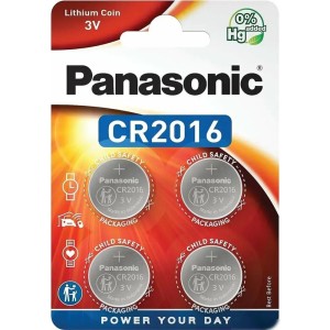 Батарейка Panasonic CR2016 CR-2016EL/4B (4 шт) Батарейка Panasonic CR2016 CR-2016EL/4B (4 шт)