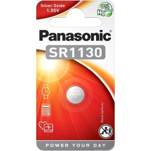 Батарейка Panasonic SR1130 SR-1130EL/1B (1 шт) Батарейка Panasonic SR1130 SR-1130EL/1B (1 шт)