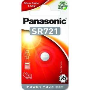 Батарейка Panasonic SR721 SR-721EL/1B (1 шт) Батарейка Panasonic SR721 SR-721EL/1B (1 шт)