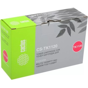 Картридж CACTUS CS-TK1120BK (аналог Kyocera TK-1120)
