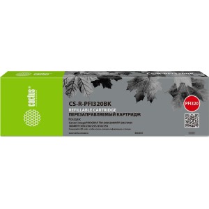 Картридж CACTUS CS-R-PFI320BK без чипа