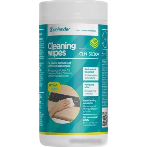 Влажные салфетки Defender CLN 30300 Optima (100 шт)