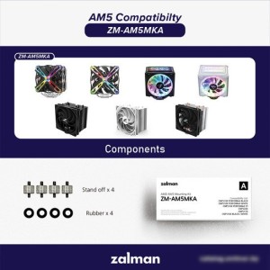 Комплект крепления Zalman ZM-AM5MKA Комплект крепления Zalman ZM-AM5MKA