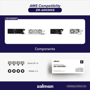 Комплект крепления Zalman ZM-AM5MKB Комплект крепления Zalman ZM-AM5MKB