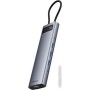 Док-станция Baseus Metal Gleam Series 11-Port Hub B00030709811-00 Док-станция Baseus Metal Gleam Series 11-Port Hub B00030709811-00