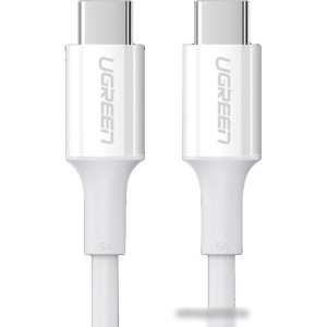 Кабель Ugreen US300 60551 USB Type-C - USB Type-C (1 м, белый)