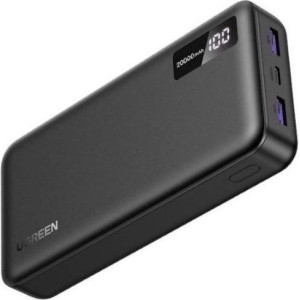 Внешний аккумулятор Ugreen PB312 20000mAh (черный) Внешний аккумулятор Ugreen PB312 20000mAh (черный)