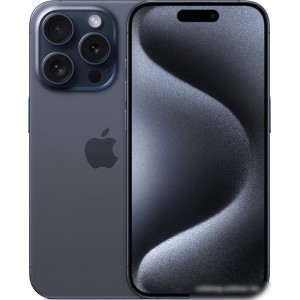 Смартфон Apple iPhone 15 Pro 128GB (синий титан)