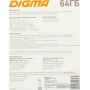 Карта памяти Digma MicroSDXC Class 10 Card10 DGFCA064A01 Карта памяти Digma MicroSDXC Class 10 Card10 DGFCA064A01