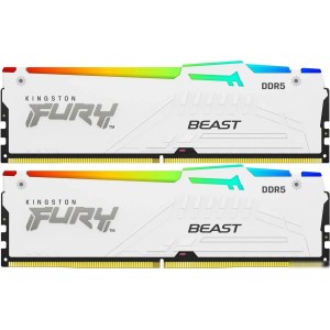 Оперативная память Kingston FURY Beast RGB 2x32ГБ DDR5 5600 МГц KF556C40BWAK2-64 Оперативная память Kingston FURY Beast RGB 2x32ГБ DDR5 5600 МГц KF556C40BWAK2-64
