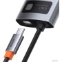 Док-станция Baseus Metal Gleam Series 6-in-1 Multifunctional USB Type C CAHUB-CW0G
