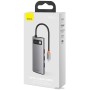 Док-станция Baseus Metal Gleam Series 6-in-1 Multifunctional USB Type C CAHUB-CW0G