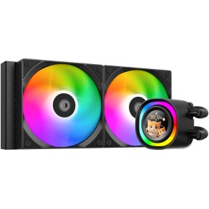 Система жидкостного охлаждения для процессора ID-Cooling FX240 LCD Система жидкостного охлаждения для процессора ID-Cooling FX240 LCD