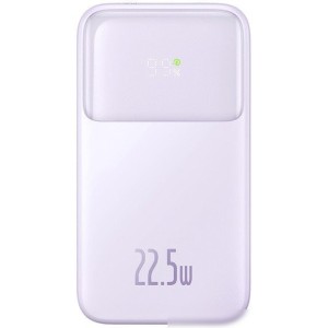 Внешний аккумулятор Baseus Comet Series Dual-Cable Digital Display Fast Charge Power Bank 22.5W 20000mAh (сиреневый)
