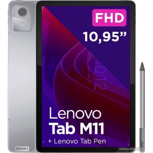 Планшет Lenovo Tab M11 TB330FU 4GB/128GB (серый, со стилусом)