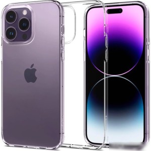Чехол для телефона Spigen Liquid Crystal iPhone 14 Pro Max Crystal Clear ACS04809 (прозрачный) Чехол для телефона Spigen Liquid Crystal iPhone 14 Pro Max Crystal Clear ACS04809 (прозрачный)