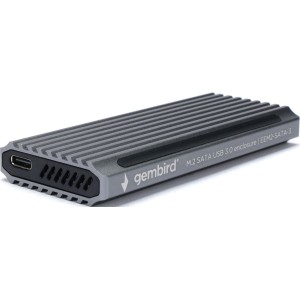 Бокс для накопителей M.2 Gembird EEM2-SATA-3