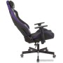 Кресло Бюрократ Outrider (черный/фиолетовый)