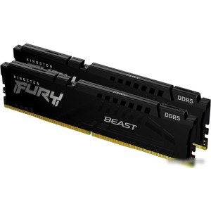 Оперативная память Kingston FURY Beast 2x32ГБ DDR5 5600МГц KF556C36BBEK2-64 Оперативная память Kingston FURY Beast 2x32ГБ DDR5 5600МГц KF556C36BBEK2-64