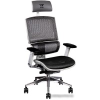 Кресло Thermaltake CyberChair E500 GGC-EG5-BWLFDM-01 (серый) Кресло Thermaltake CyberChair E500 GGC-EG5-BWLFDM-01 (серый)