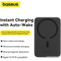 Внешний аккумулятор Baseus Magnetic Mini Air Wireless Fast Charge Power Bank 20W 10000mAh (черный)