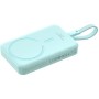 Внешний аккумулятор Baseus Magnetic Fast Charge Power Bank Type-C Edition 30W 10000mAh (мятный)