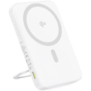 Внешний аккумулятор Baseus PicoGo Qi2 Magnetic Power Bank 5000mAh 20W (белый)