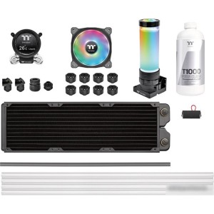 Модульная система жидкостного охлаждения Thermaltake Pacific CLM360 Ultra Hard Tube Liquid Cooling Kit CL-W335-CU12SW-A
