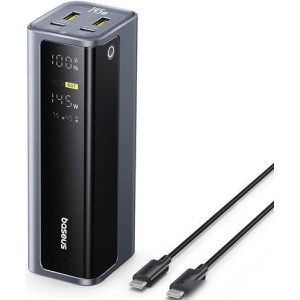Внешний аккумулятор Baseus EnerGeek GP12 Fast Charging Power Bank with Digital Display 20800mAh 145W