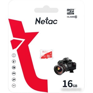 Карта памяти Netac microSDXC P500 ECO 16GB Карта памяти Netac microSDXC P500 ECO 16GB