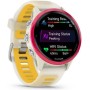 Умные часы Garmin Forerunner 570 42 мм (бежевый/розовый)