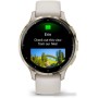 Умные часы Garmin Venu 3S (слоновая кость, с силиконовым ремешком)