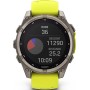 Умные часы Garmin Fenix 8 Solar, Sapphire 47мм (титановый серый с желтым ремешком)