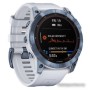 Умные часы Garmin Fenix 7X Sapphire Solar 51 мм (голубой минерал/белый камень)