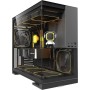 Корпус Geometric Future Model 5 5FAN (черный/серый)