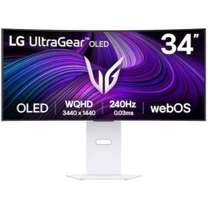 Smart монитор LG UltraGear OLED 34GX90SA-W