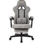 Игровое (геймерское) кресло Knight Lord/F (серый, ткань Camby82)