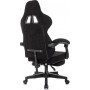 Игровое (геймерское) кресло Knight Lord/F (черный экомех)