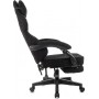 Игровое (геймерское) кресло Knight Lord/F (черный экомех)