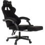 Игровое (геймерское) кресло Knight Lord/F (черный экомех)