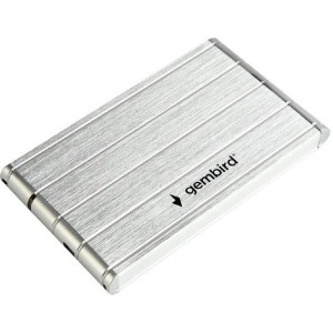 Бокс для жесткого диска Gembird EE2-U3S-5-S (серебристый) Бокс для жесткого диска Gembird EE2-U3S-5-S (серебристый)