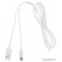 Кабель CACTUS USB Type-A - USB Type-C CS-USB.A.USB.C-1.8 (1.8 м, белый)