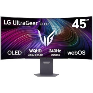 Smart монитор LG UltraGear OLED 45GX90SA-B