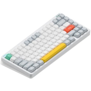 Клавиатура NuPhy Halo75 V2 Ionic White (Raspberry Switch)