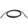 Кабель VCOM CU401M-3M USB Type-A - USB 3.2 Gen2 Type-C (3 м, черный)