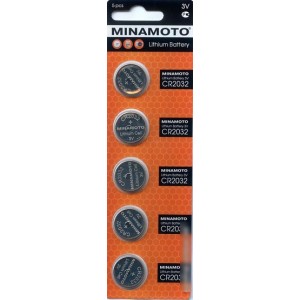 Батарейки Minamoto CR2032 5/card