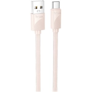 Кабель Hoco X114 Energy 3.0A USB Type-A - USB Type-C (1 м, розовый) Кабель Hoco X114 Energy 3.0A USB Type-A - USB Type-C (1 м, розовый)