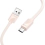 Кабель Hoco X114 Energy 3.0A USB Type-A - USB Type-C (1 м, розовый)