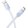 Кабель Hoco X114 Energy 3.0A USB Type-A - USB Type-C (1 м, голубой)